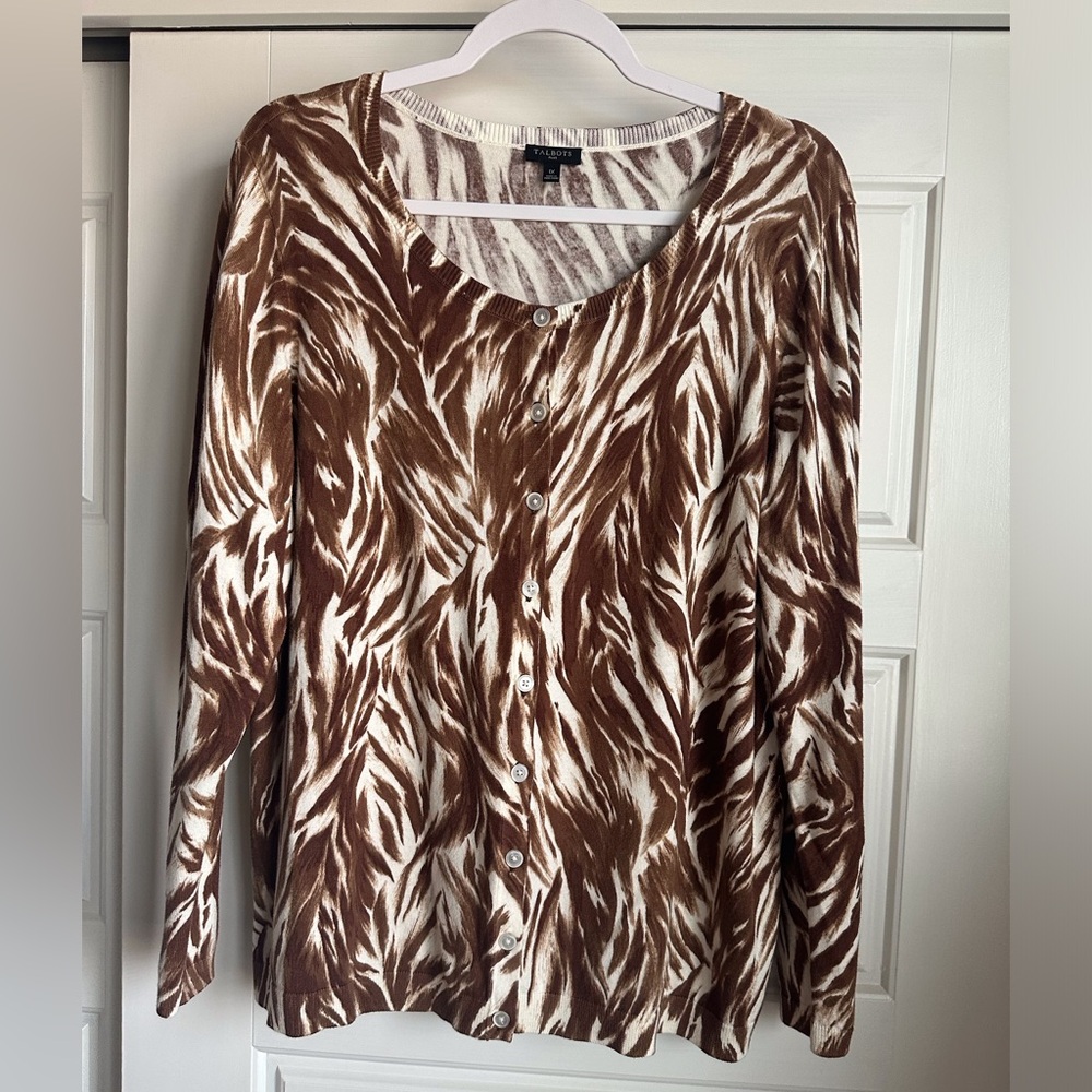 Talbots 1X never worn cardigan